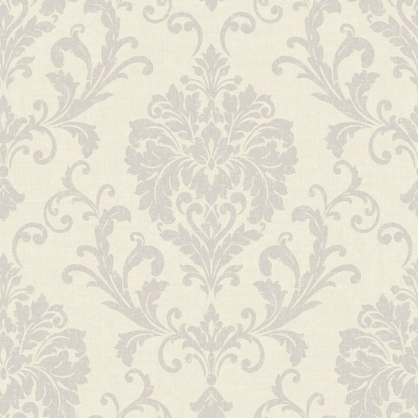Vliestapete, grau, Barock, Ornamente, IC2002, Finest Selection, Vavex