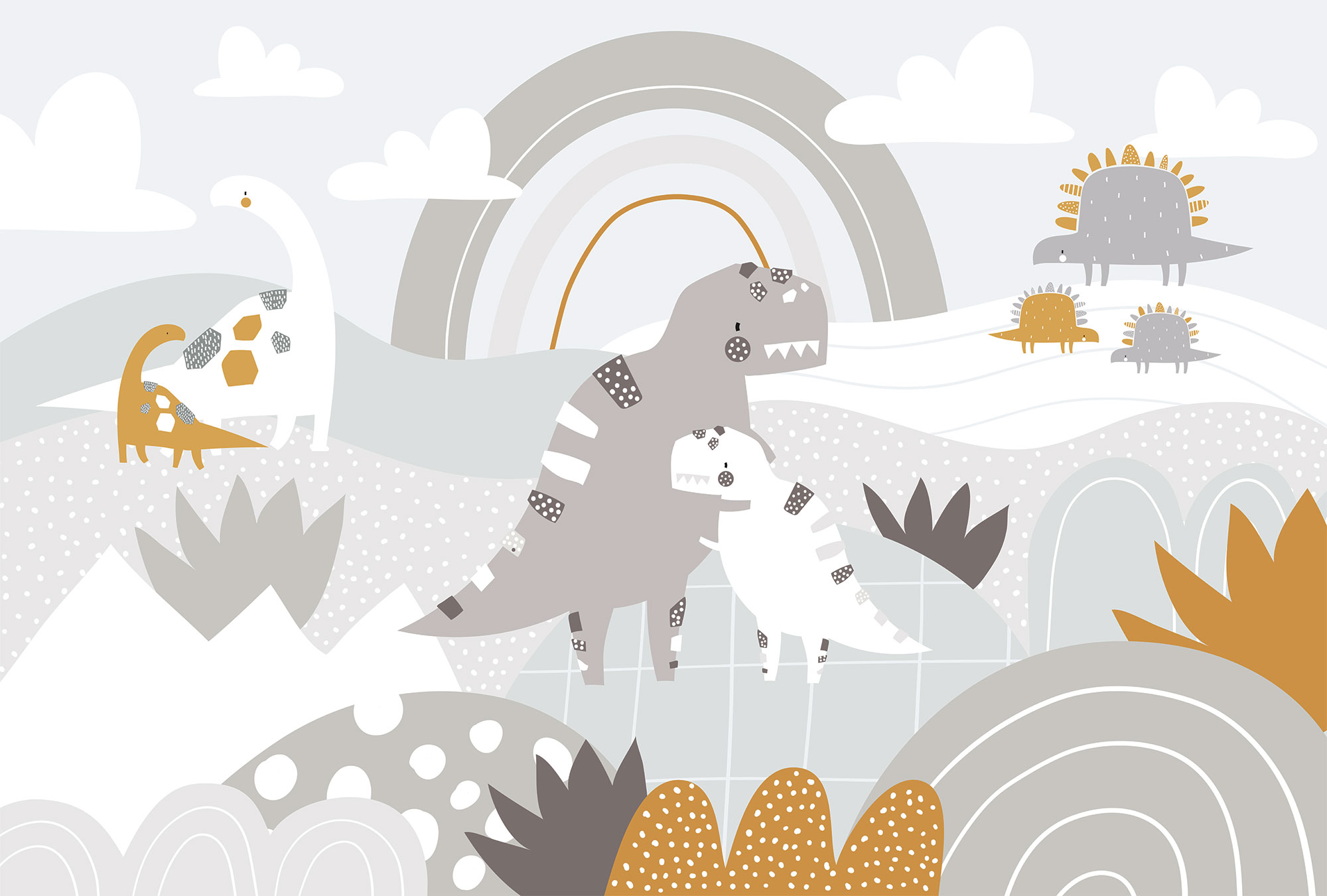 Vlies-Fototapete nach Maß, Dinosaurier, 10030, Vavex