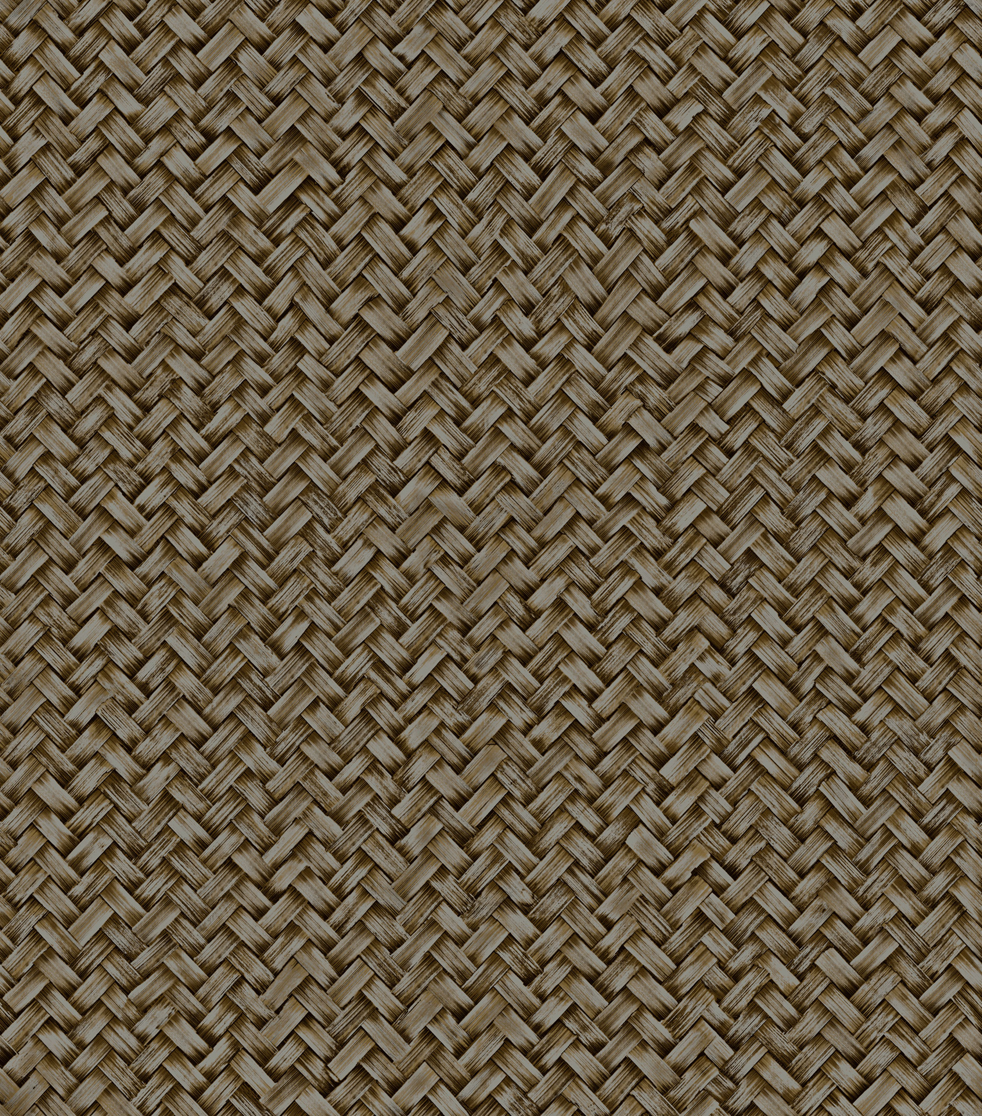 Luxuriöse Vliestapete, braun-silber, Matt-Imitat, Z57720, Architexture 2,  Zambaiti Parati