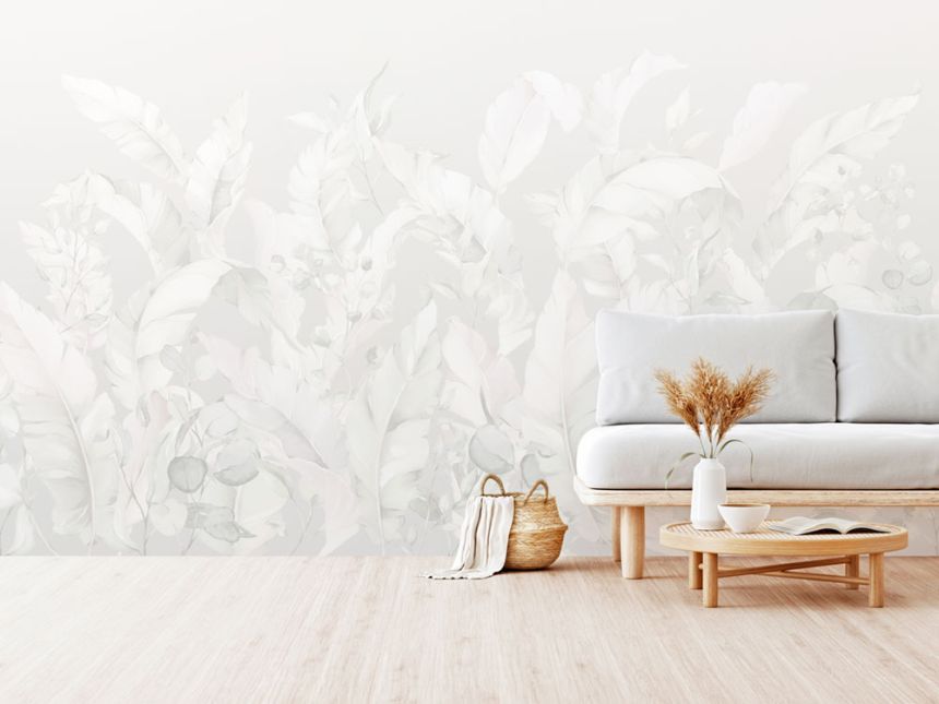 Luxuriöse Vlies-Fototapete, beige, Blätter, Z57775, Architexture 2,  Zambaiti Parati
