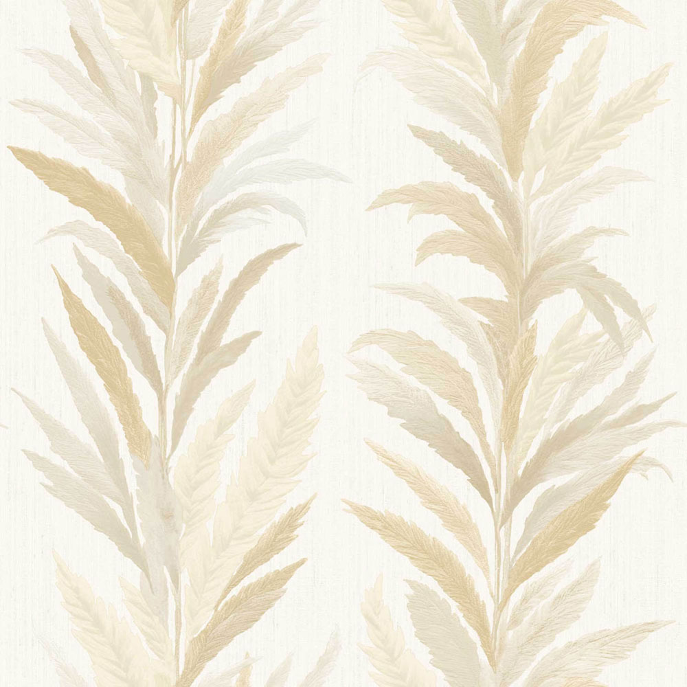 Tapete, creme-beige, Blätter, 35902, Ornamenta, Parato by Cristiana Masi