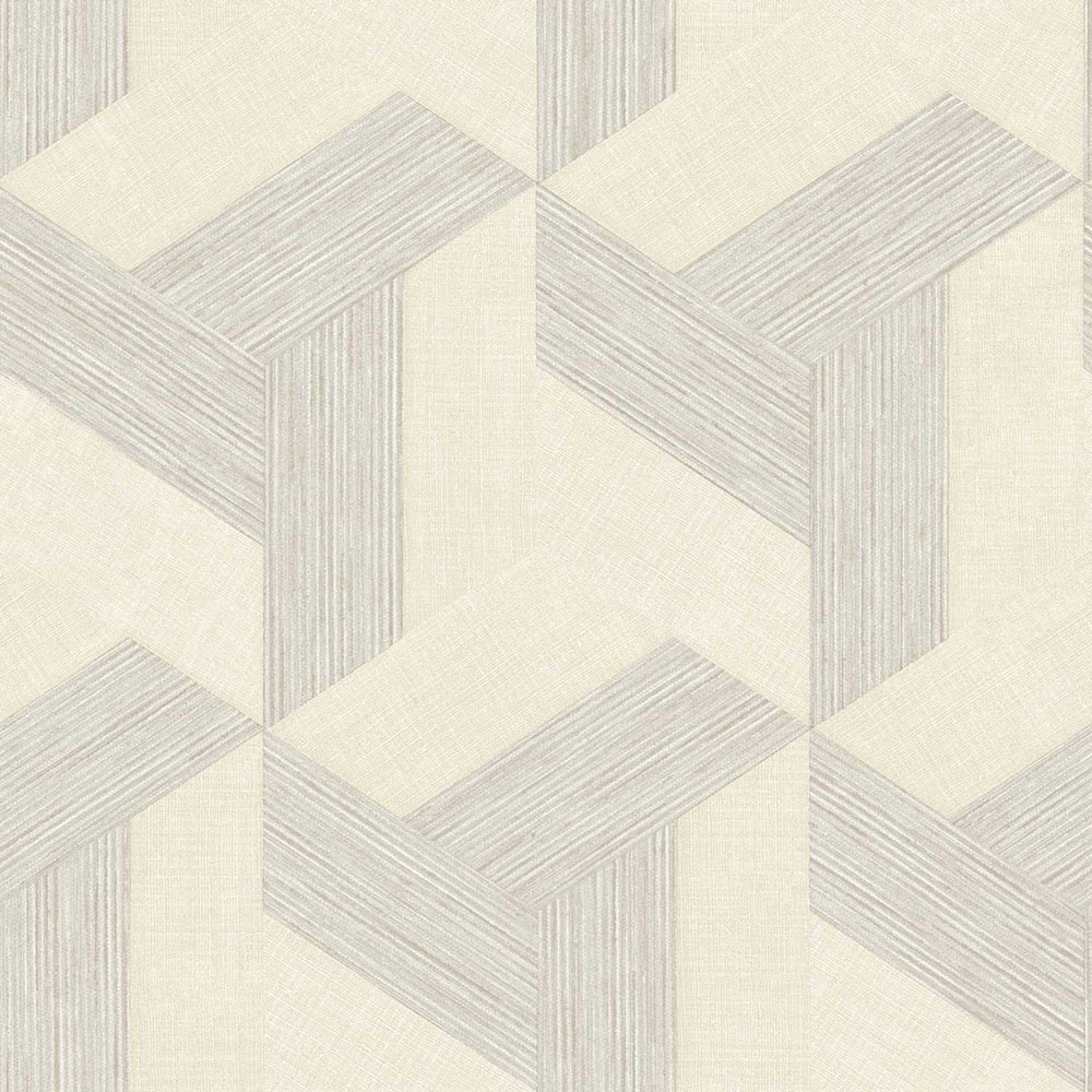 Vliestapete, geometrische, graubeige, 27501, Sintesi, Cristiana Masi by Parato