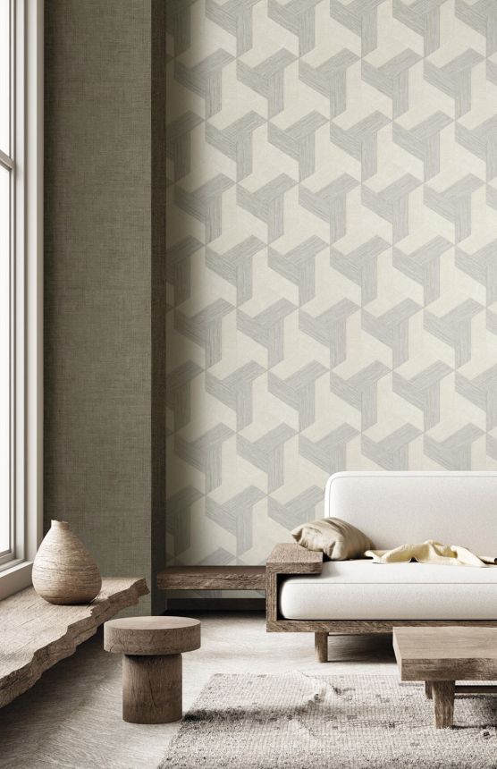 Vliestapete, geometrische, grau, 27506, Sintesi, Cristiana Masi by Parato