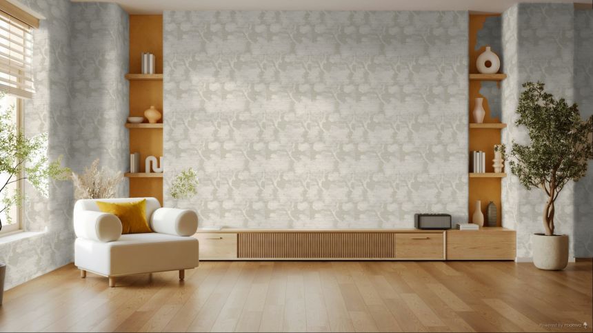 Tapete, grau-beige, Bäume, 35951, Ornamenta, Parato by Cristiana Masi