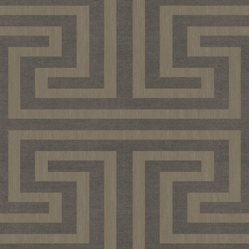 Vliestapete, geometrische, braun, 27519, Sintesi, Cristiana Masi by Parato