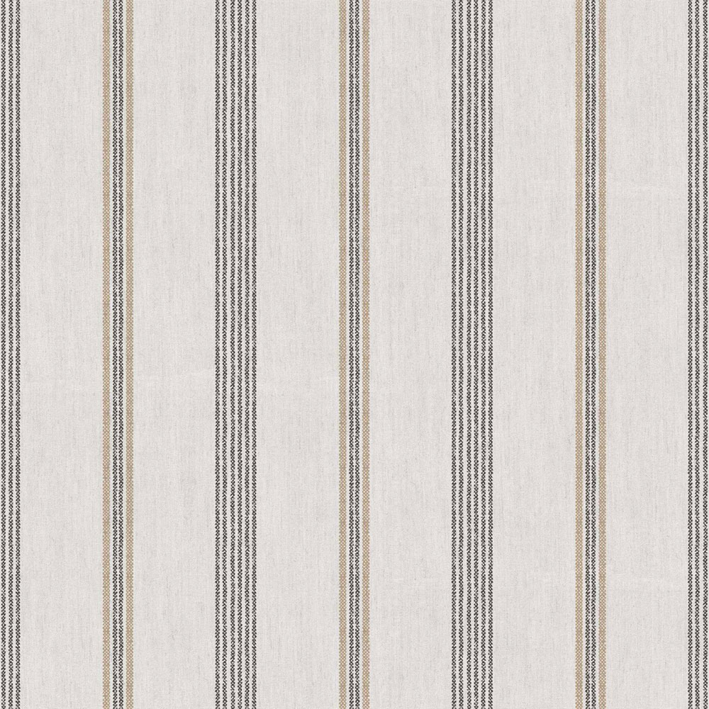 Tapete, grau-schwarz, Stoffoptik, Streifen, 38429, Top Stripes, Parato by Cristiana Masi
