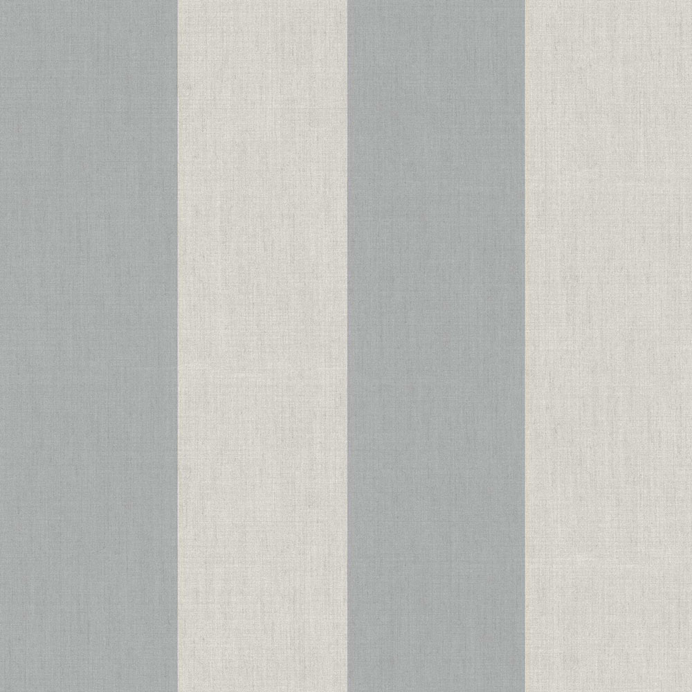 Tapete, grau-blau, Stoffoptik, Streifen, 38476, Top Stripes, Parato by Cristiana Masi