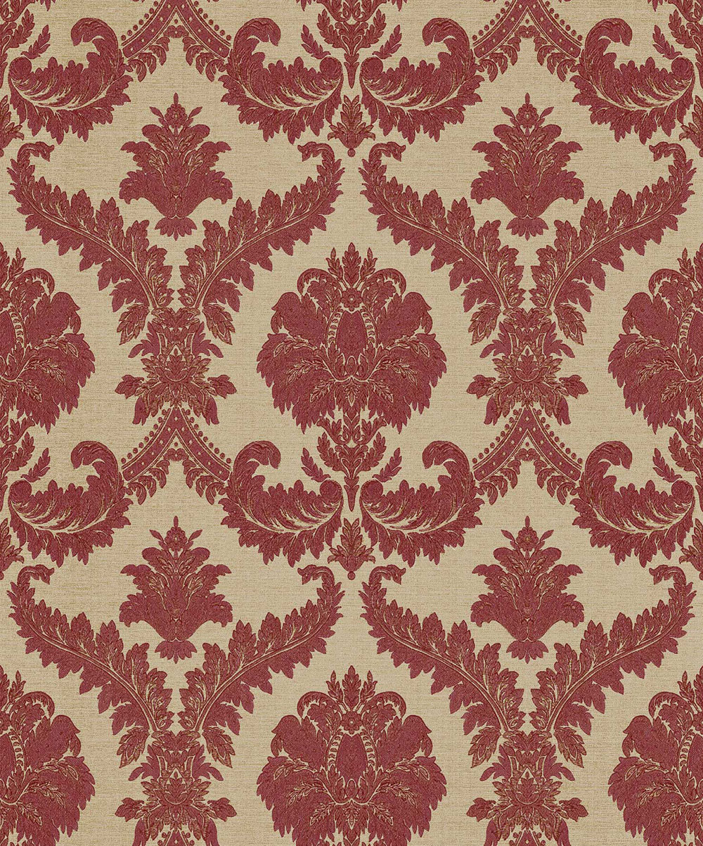 Vliestapete, beige-wein, Barockmuster, 23608, The Best Classic & Elegant, Cristiana Masi by Parato