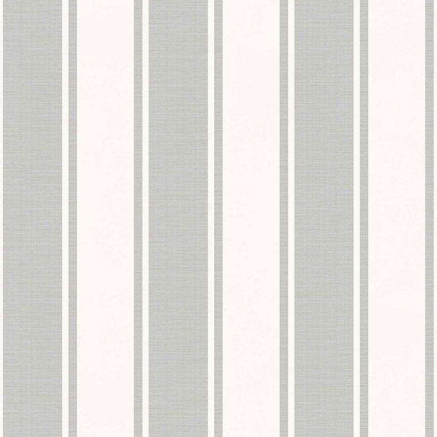 Vliestapete, grau-silber, Streifen, 23671, The Best Classic & Elegant, Cristiana Masi by Parato