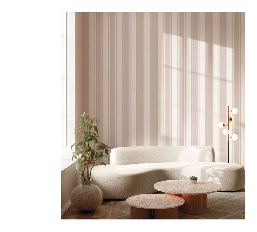 Vliestapete, creme-beige, Streifen, 23673, The Best Classic & Elegant, Cristiana Masi by Parato