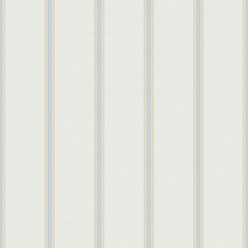 Vliestapete, blau-beige, Streifen, 25766, The Best Classic & Elegant, Cristiana Masi by Parato