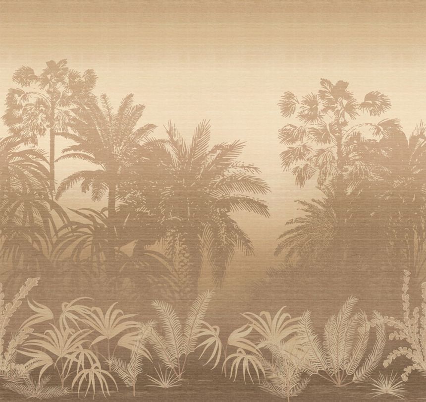 Bildtapete, braun-beige, Palmen, DGZON1043-300, Amazone, Masureel