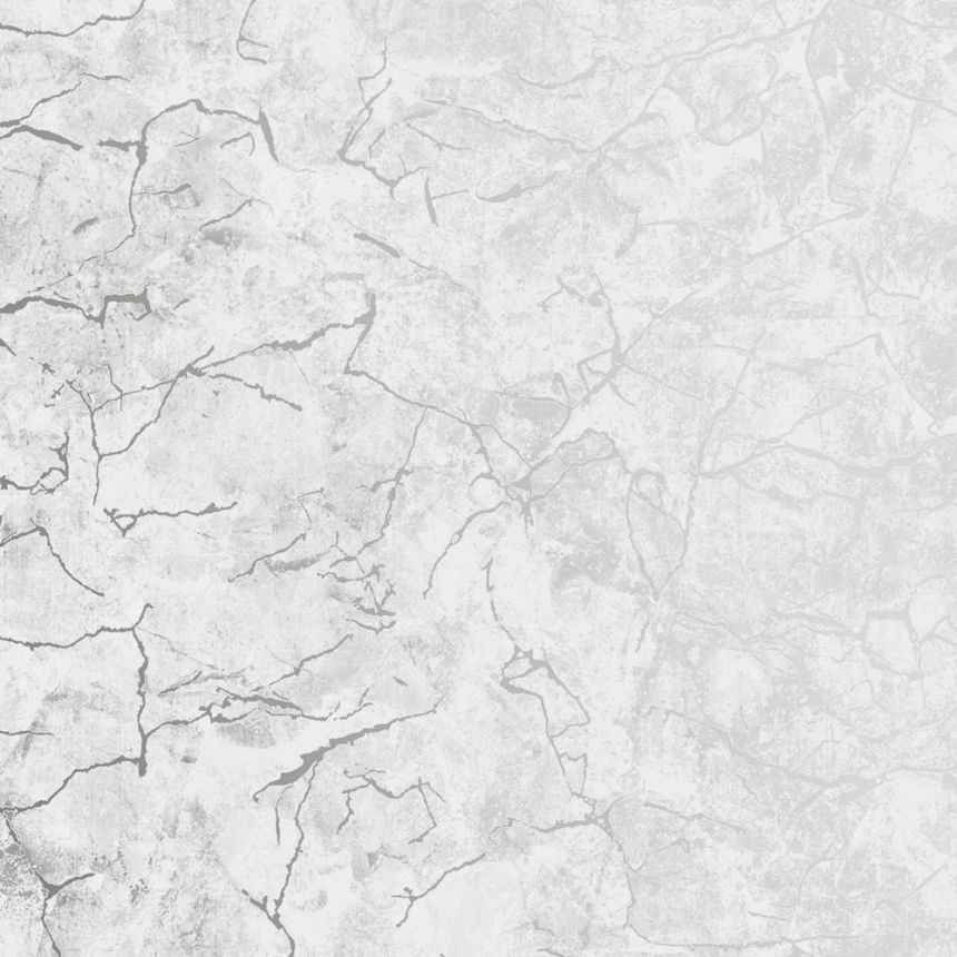 Tapete, grau-silber, Marmor, 122429, Refine, Graham Brown Boutique