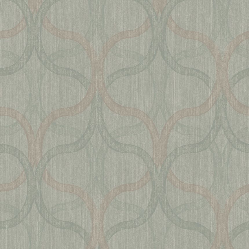 Geometrische Tapete, grün, 128003, Refine, Graham Brown Boutique