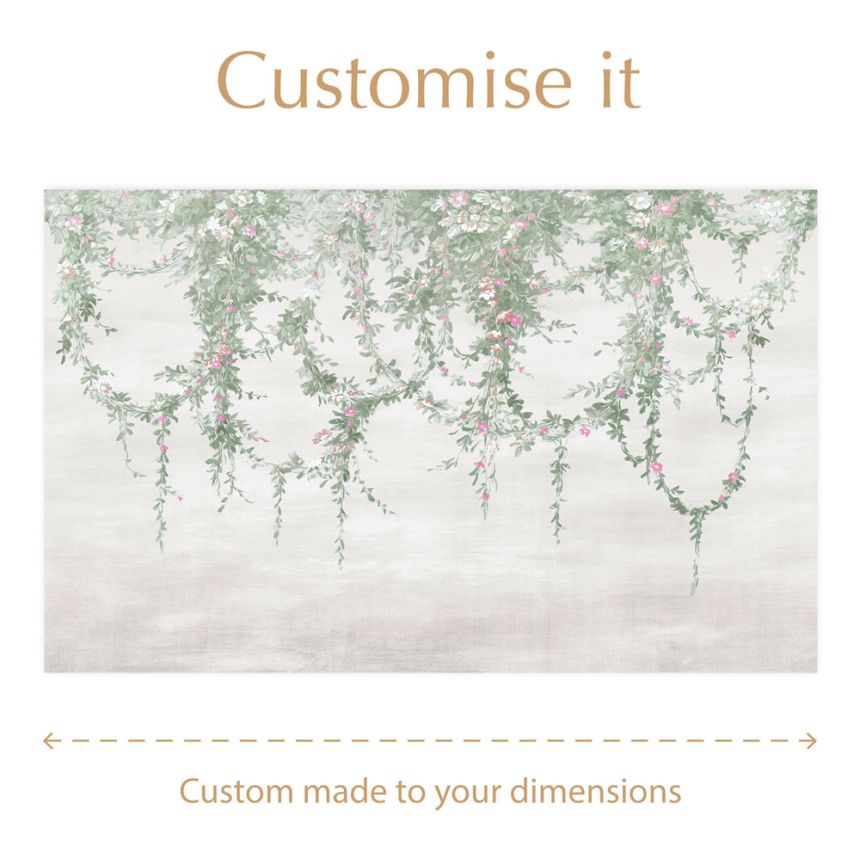 Tapete, Blumen, 127519FXST, Shabby Chic by Rachel Ashwell