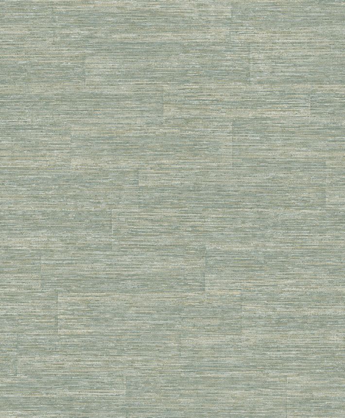 Tapete, grau-blau-grün, Stoffoptik, PW1006, Precious Weaves, Grandeco