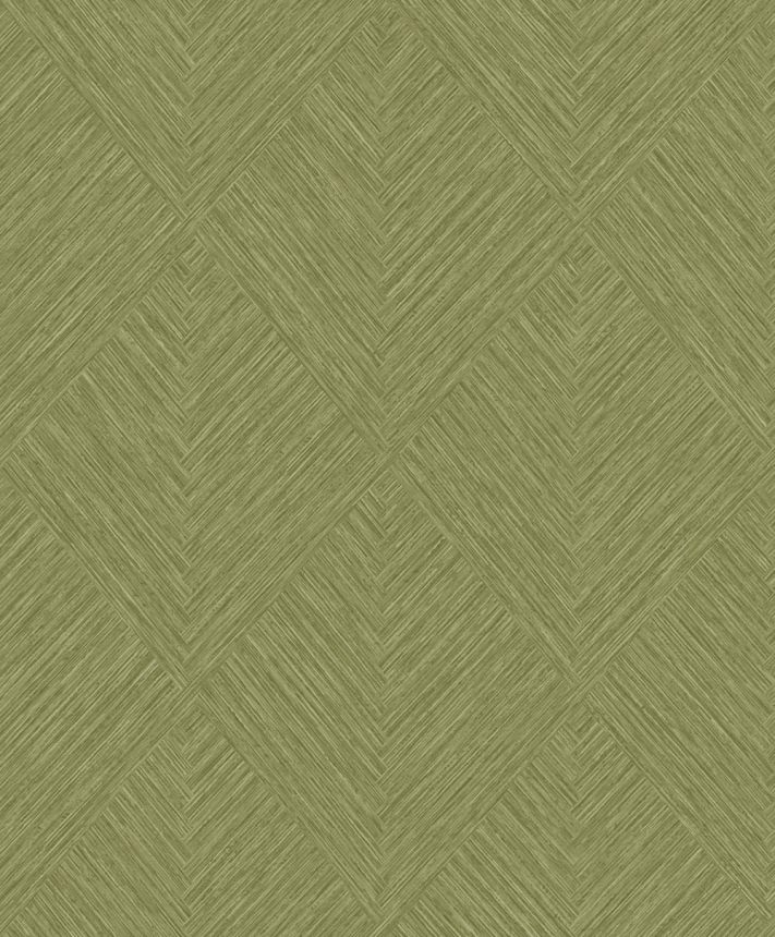 Tapete, grün, geometrisch, PW3007, Precious Weaves, Grandeco