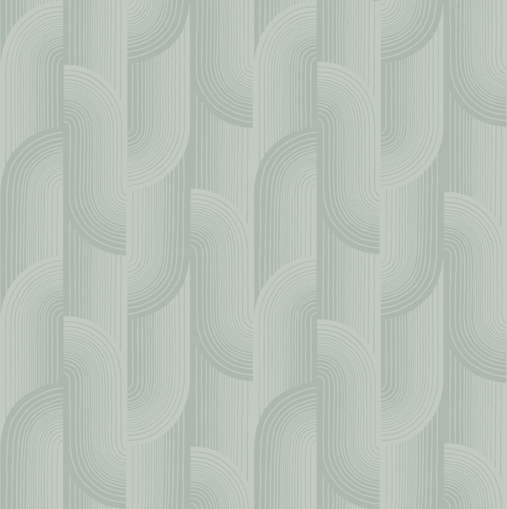 Tapete, grün, geometrisch, PW3106, Precious Weaves, Grandeco