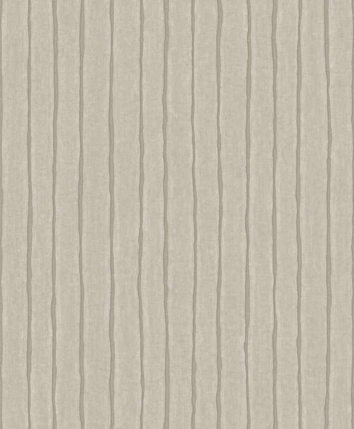 Tapete, grau-braun, Streifen, PW4008, Precious Weaves, Grandeco