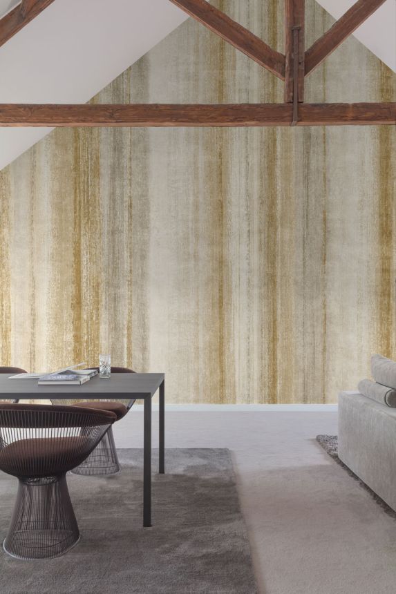 Tapete, braun-beige, Stoffoptik, PW6002, Precious Weaves, Grandeco