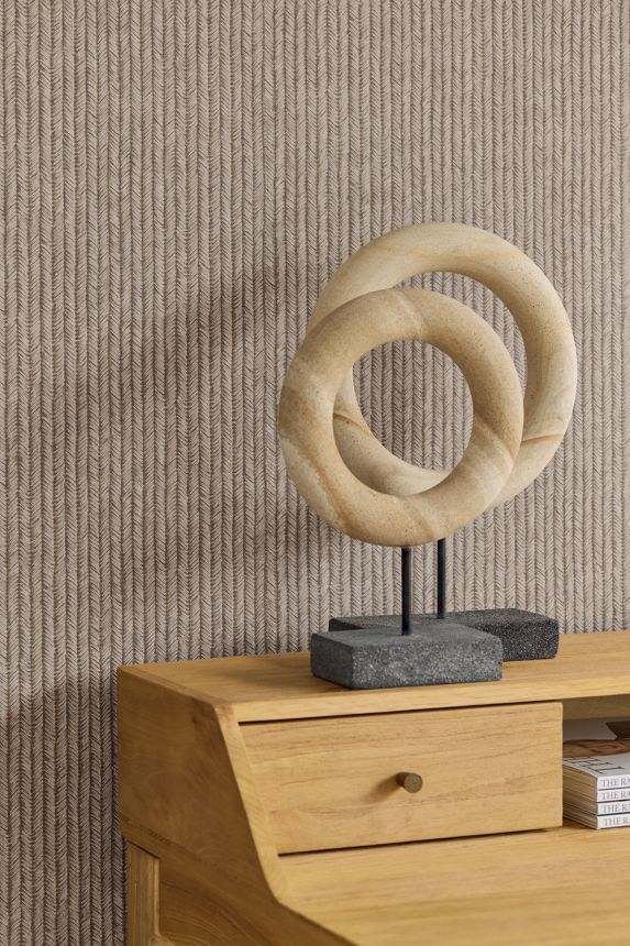 Tapete, beige, Naturmattenoptik, 350574, Riviera Maison, Eijffinger