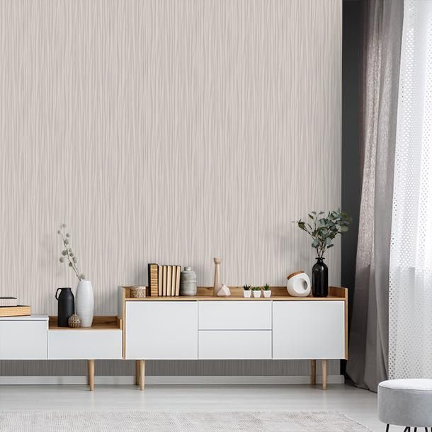 Luxustapete, grau, Streifen, Z30319, Casa 8, Trussardi