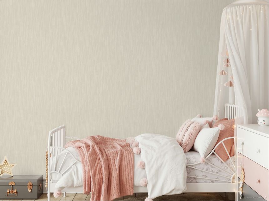 Luxustapete, creme-beige, Stoffoptik, Z20103, Casa Chic, Zambaiti Parati
