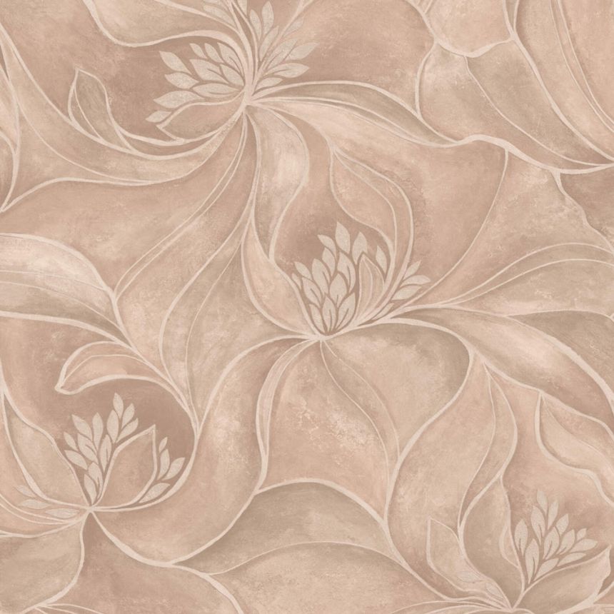 Luxustapete, rosa, Blumen, Z20130, Casa Chic, Zambaiti Parati