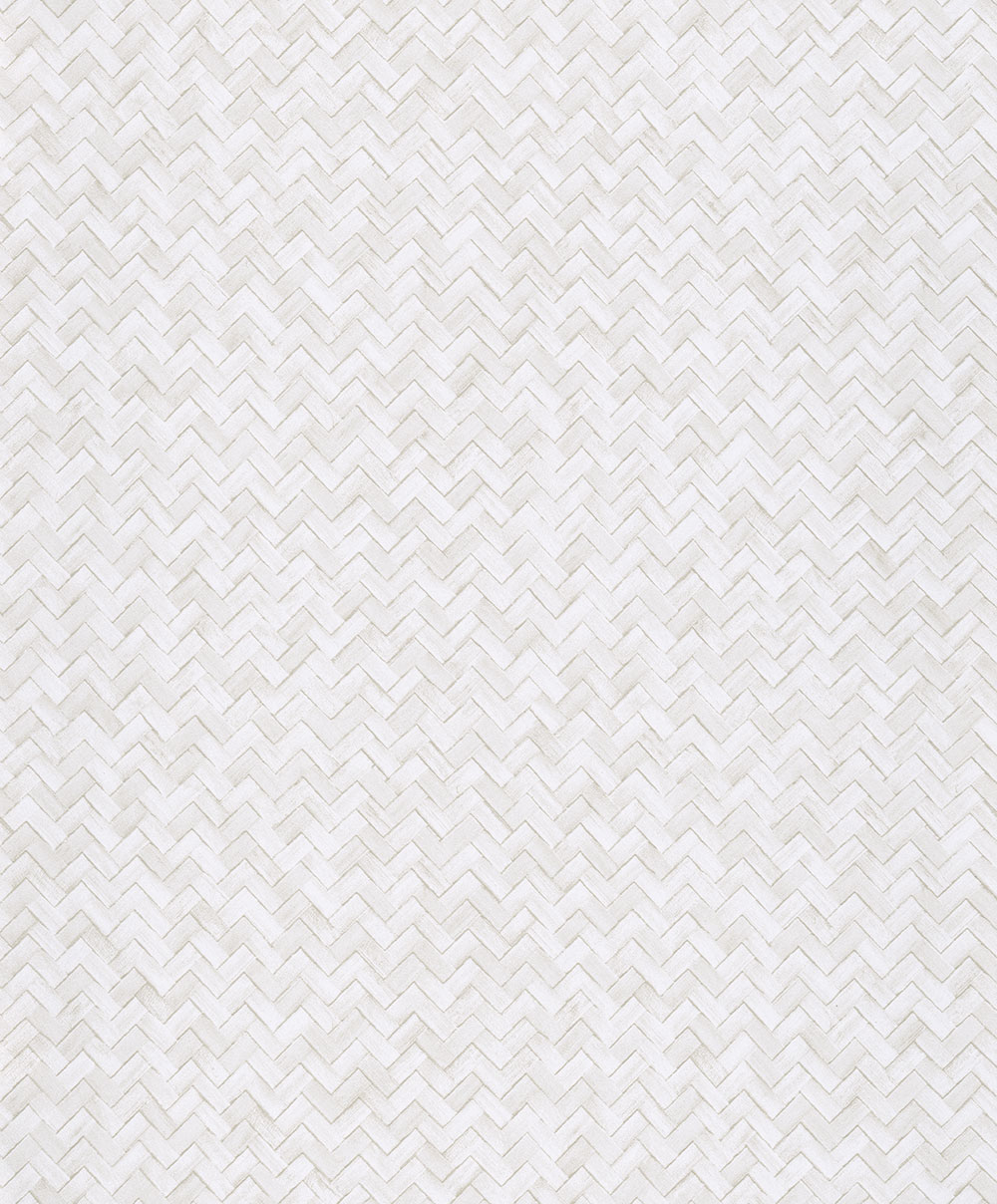 Tapete, weiß-creme, mattenähnlich, WIL303, The Texture Book, Masureel