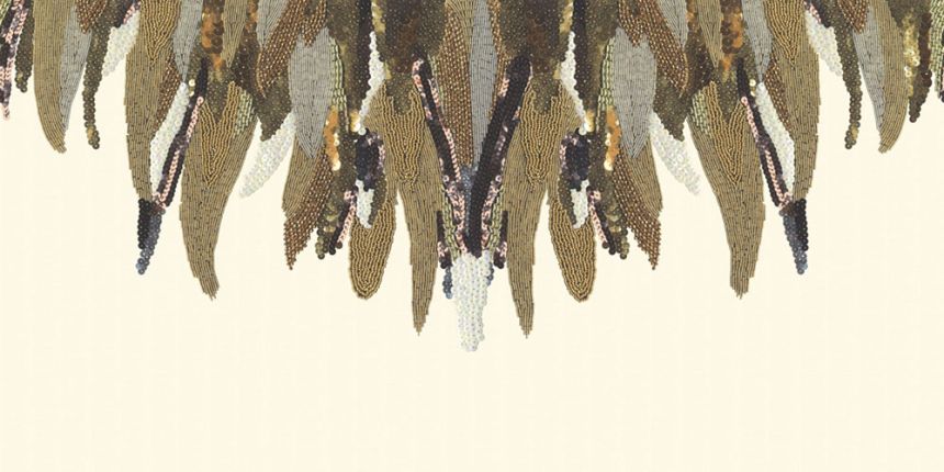 Vlies, Fototapete Pailletten, Perlen 307410, 560 x 280 cm, Museum, Eijffinger