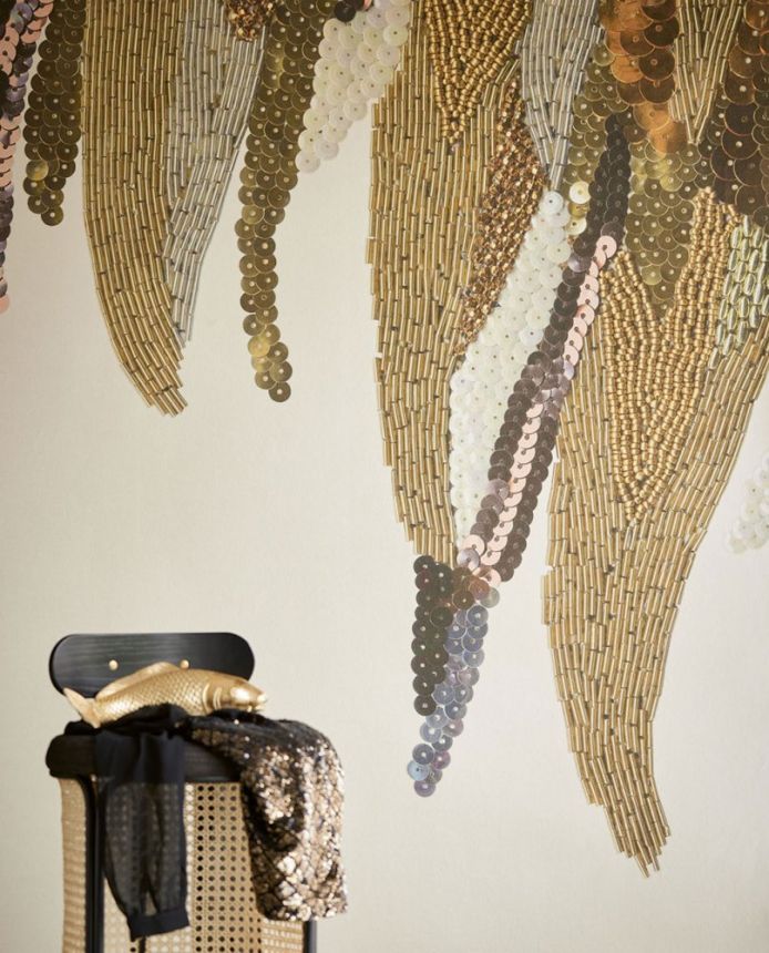 Vlies, Fototapete Pailletten, Perlen 307407, 280 x 280 cm, Museum, Eijffinger