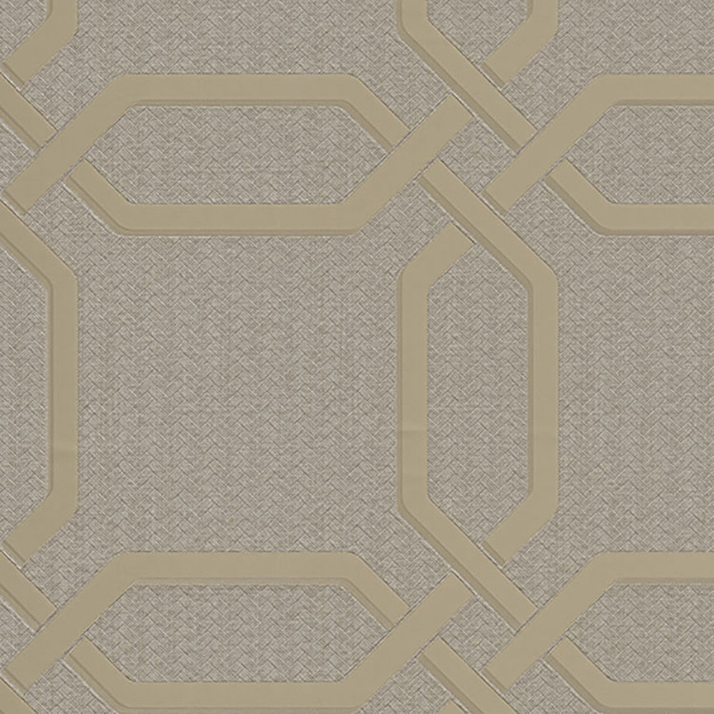 Luxustapete mit geometrischen Mustern Z21106, Metropolis, Zambaiti Parati