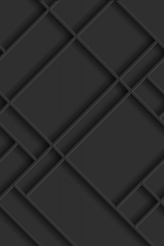 Vlies Fototapete 3d Schwarzplatte 158937, 200x300cm, Black & White, Esta