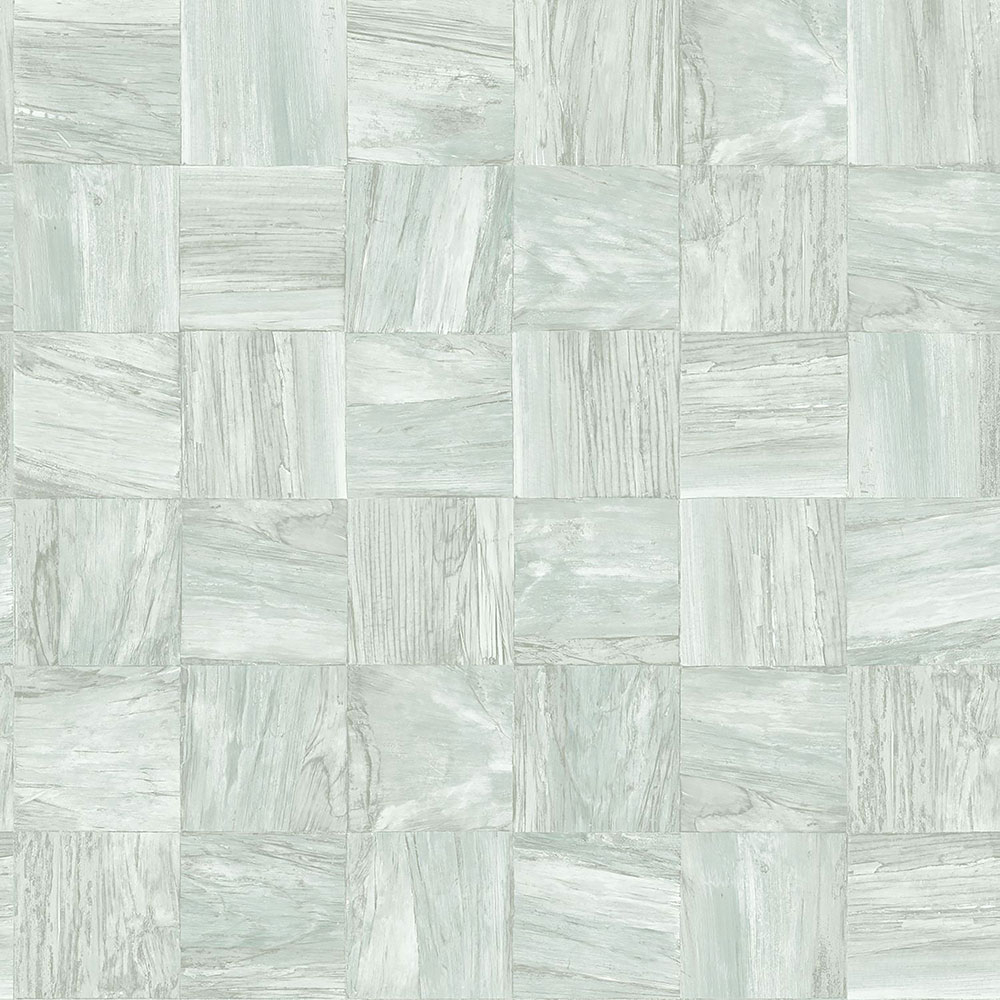 Tapete in graugrüner Holzoptik, 347516, Matières - Wood, Origin