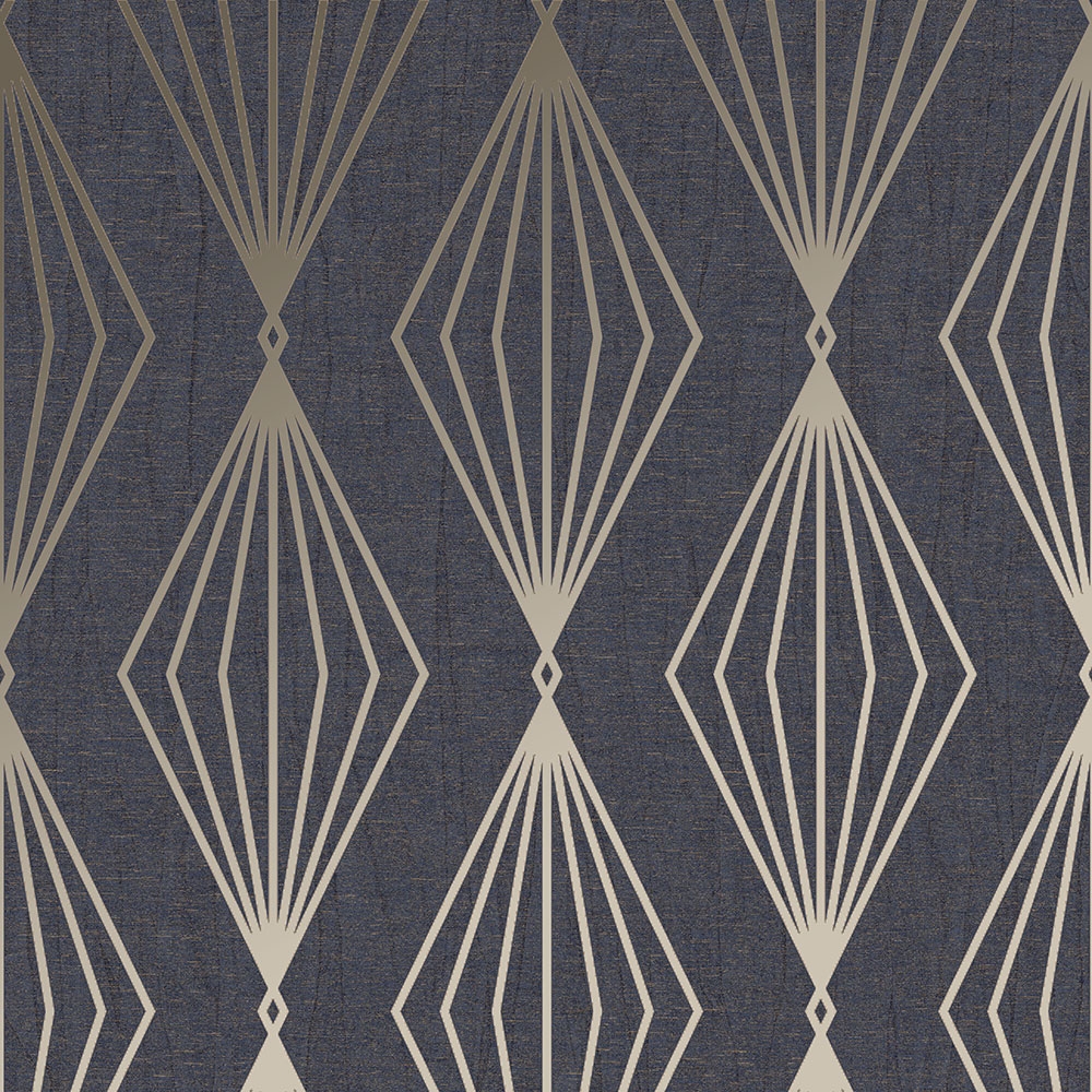 Luxuriöse geometrische Vliestapete mit Vinyloberfläche 111312, Indulgence, Graham Brown Boutique
