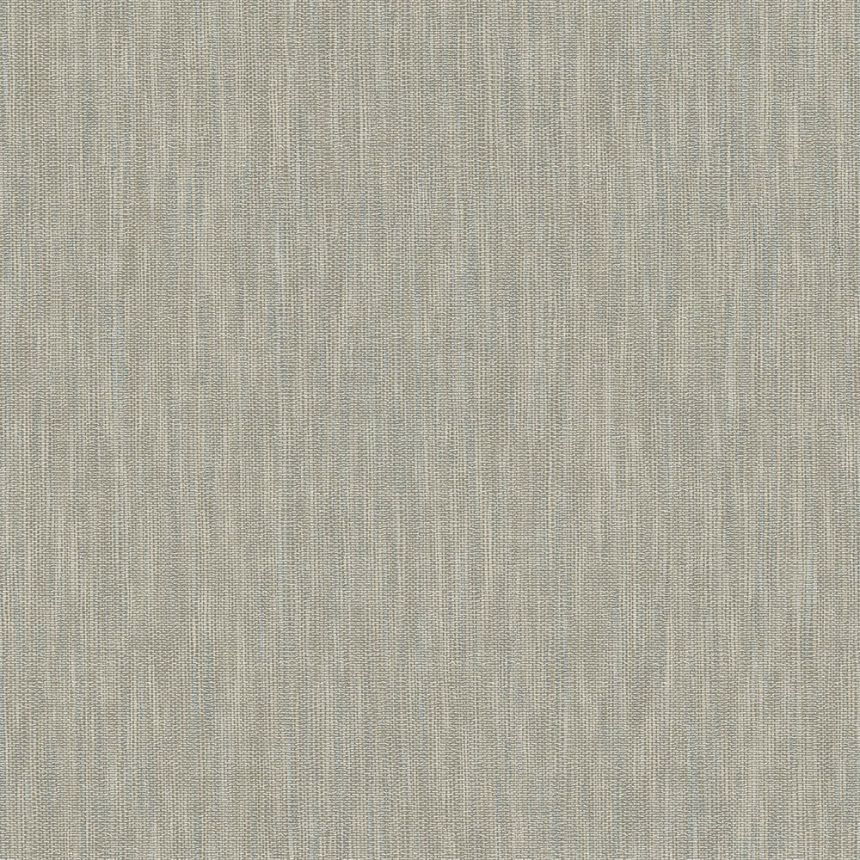 Graubraune Vliestapete, Geflecht Design 347315, Matières - Wood, Origin