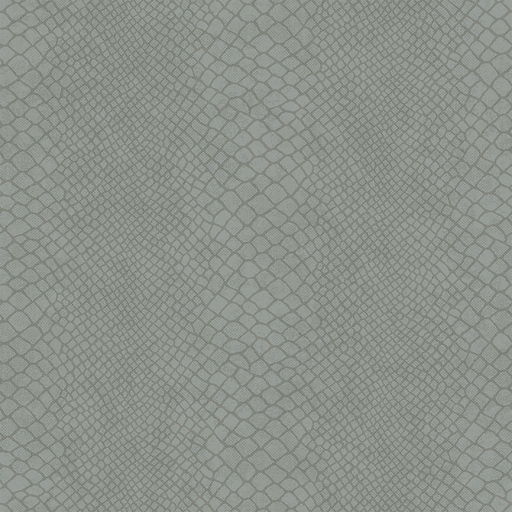 Blaugrüne Vliestapete, Schlangenhaut-Imitat 347769, Luxury Skins, Origin