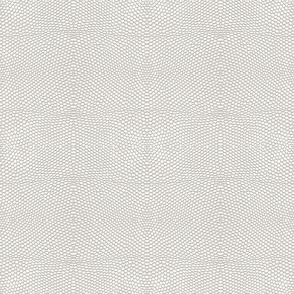 Grau-Creme Vliestapete Kunstleder 347309, Luxury Skins, Origin