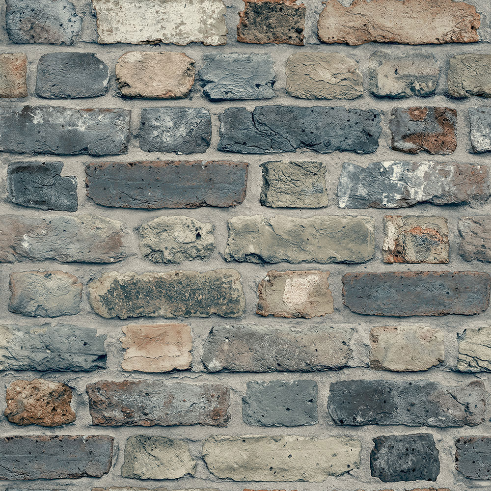 Vliestapete für die Wand Ziegel, Backstein-Effekt WL2204, Wanderlust, Grandeco