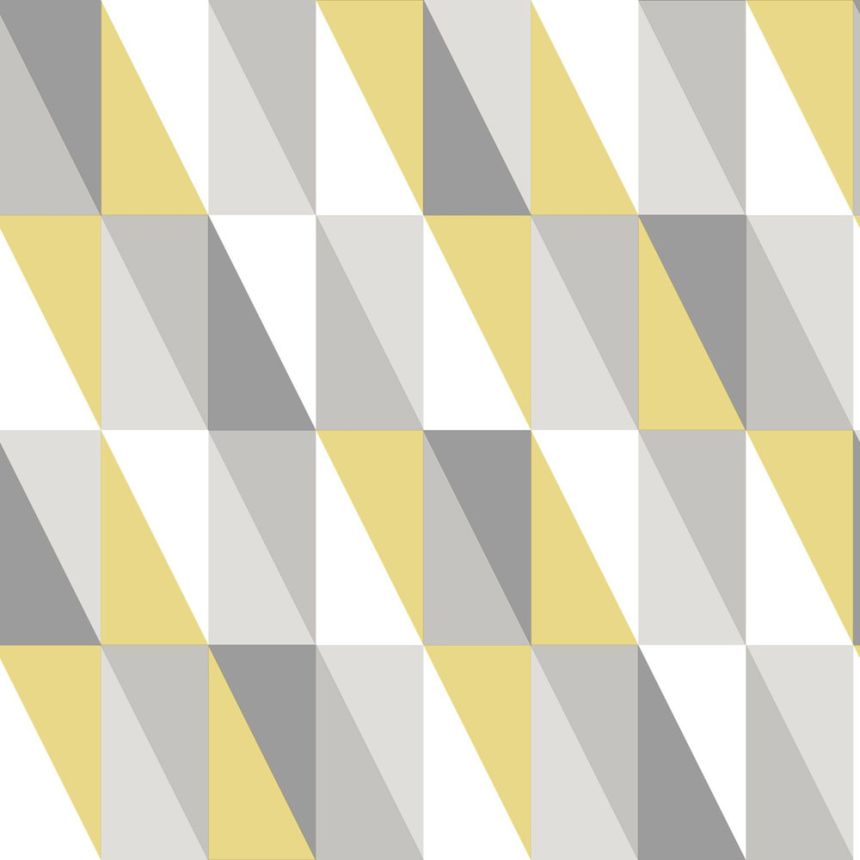 Geometrische Vliestapete für die Wand, bunte Dreiecke 138921, Little Bandits, Esta