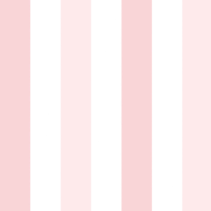 Gestreifte Tapete weiß und rosa 461-3, Pippo, ICH Wallcoverings