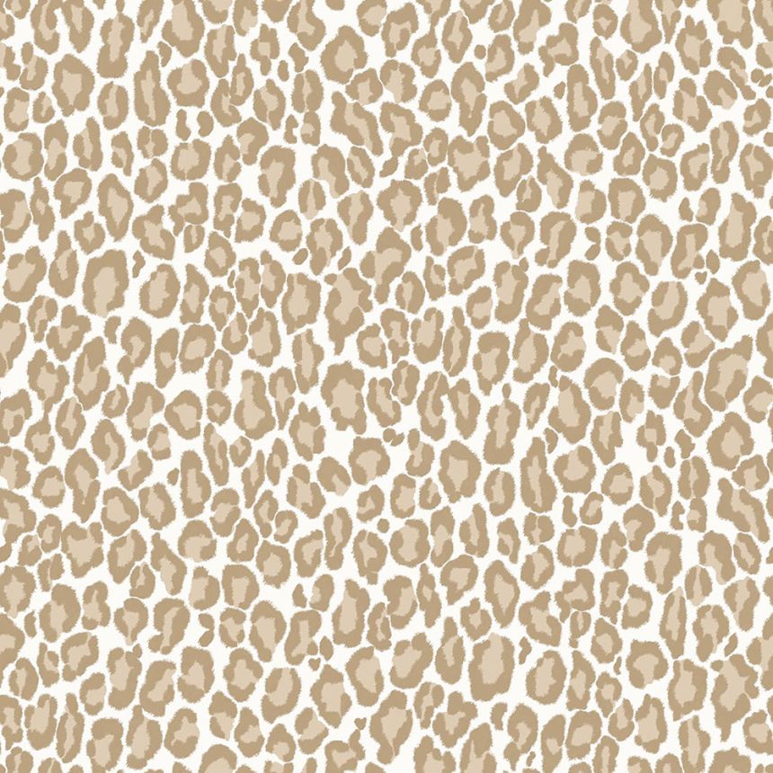 Beige Tapete - Leopardenfell-Imitat, Vliestapete 139151, Paradise, Esta Home