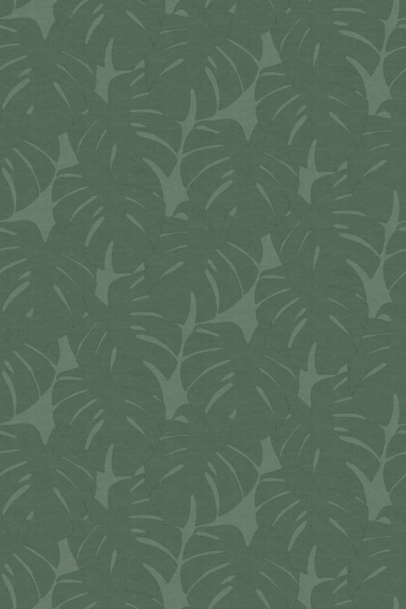 Grüne Fototapete mit monstera Blätter, Vliestapete wandbilder 357228, 200 x 300cm, Natural Fabrics, Origin