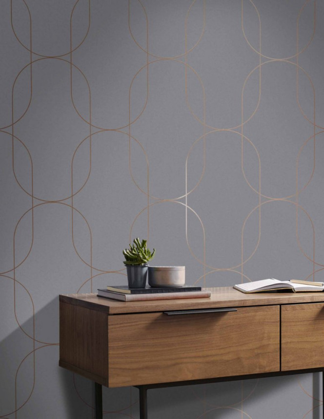 Tapete mit geometrischen Mustern 112191, Pioneer, Graham & Brown