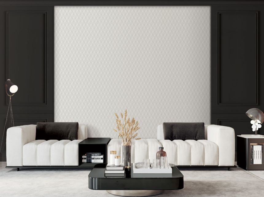 Graugrüne Luxustapete 3d GR322304, Grace, Design ID