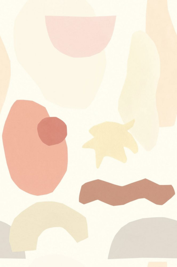 Children's mural non-woven wallpaper 399125, Shapes, 186 x 280 cm, Mini Me, Eijffinger