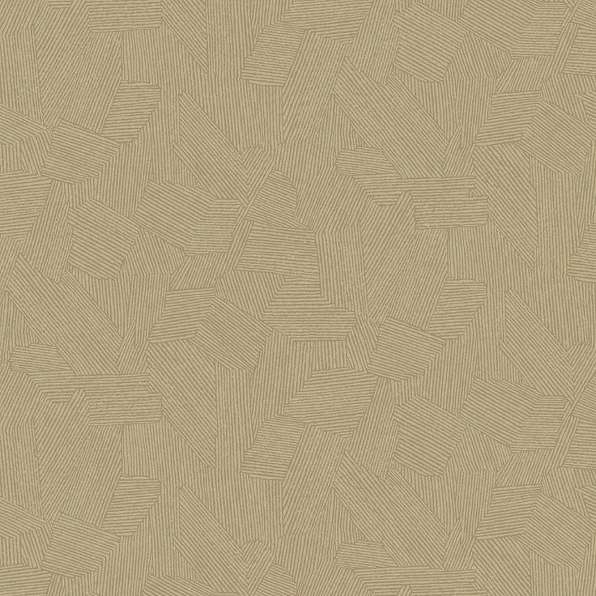 Ockerfarbene Tapete mit grafischem Ethno-Muster 318002, Twist, Eijffinger