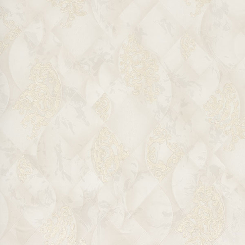 Luxus cremefarbene Tapete mit goldenen Ornamenten M31921, Magnifica Murella, Zambaiti Parati