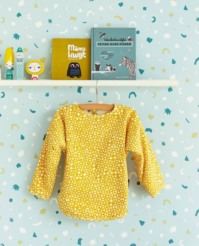Children's non-woven wallpaper 399102, Mini Me, Eijffinger