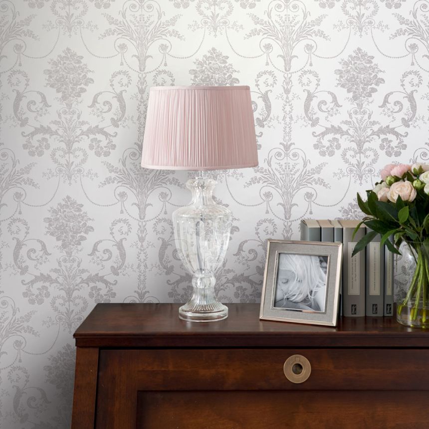 Tapete mit floralen Ornamenten 113385, Laura Ashley, Graham & Brown